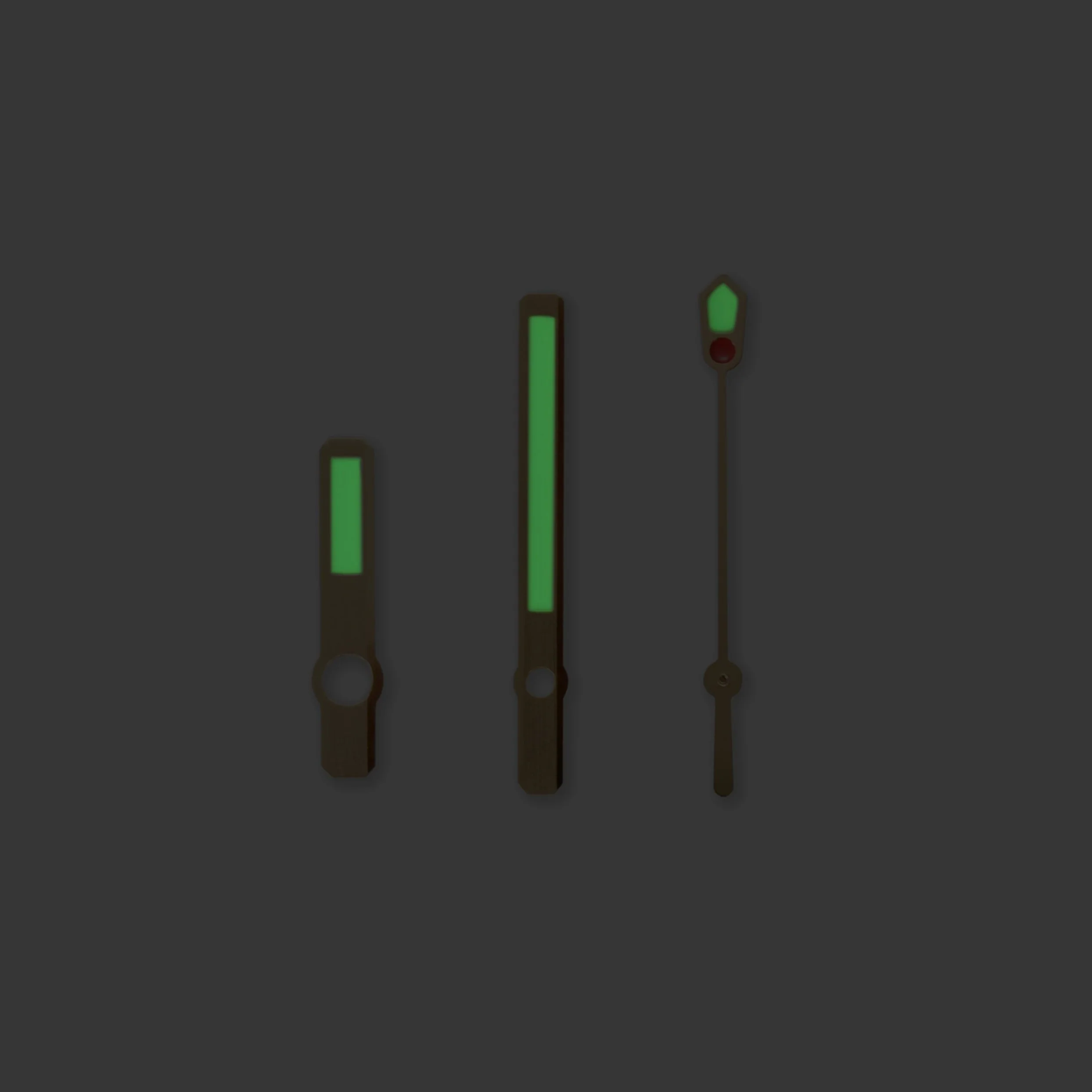 6105 Turtle Watch Hands for Seiko Mod: Gold - Image 4