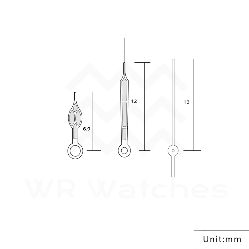 Alpinist Watch Hands for Seiko Mod: Gold - Image 4