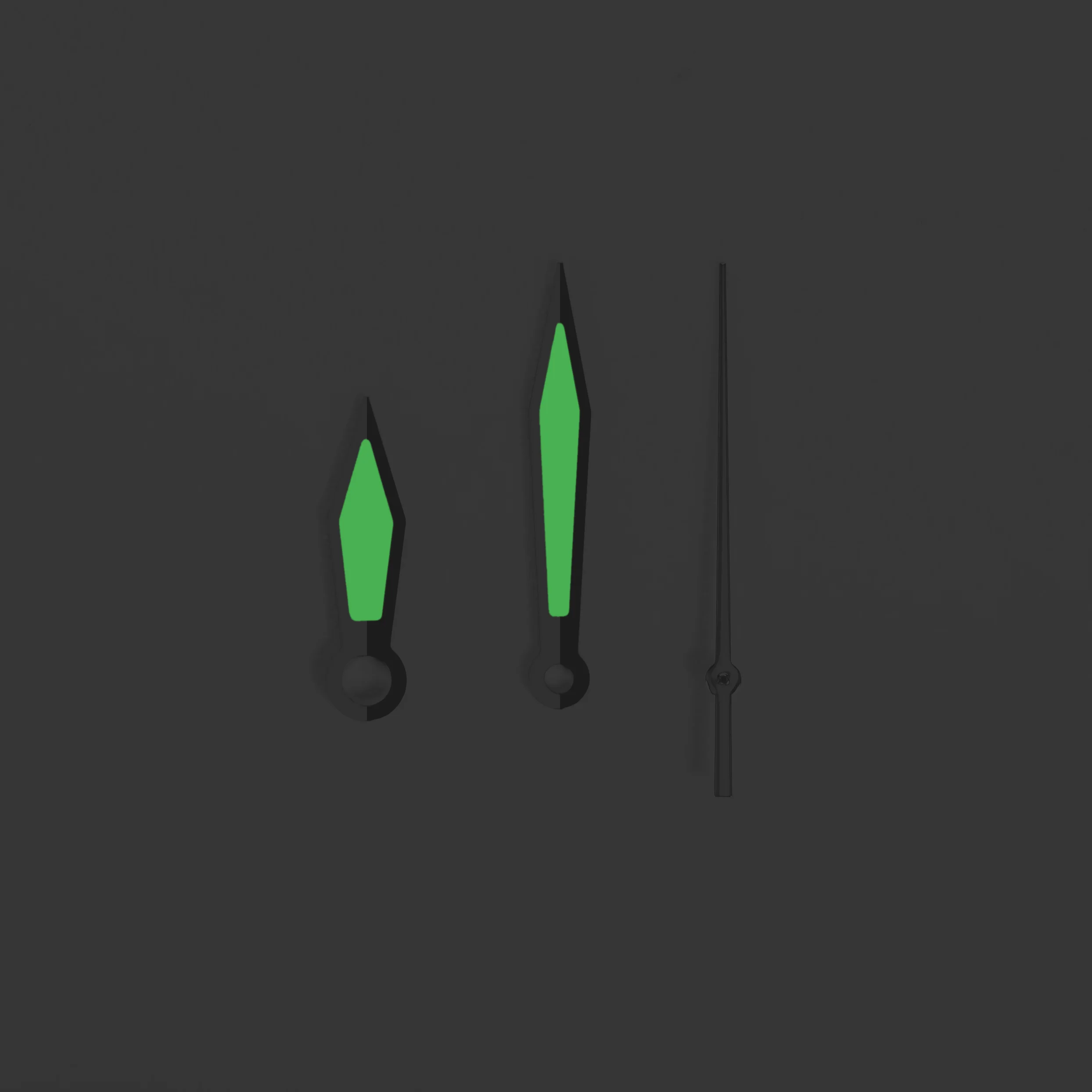 J850 Watch Hands for Seiko Mod: Silver - Image 4