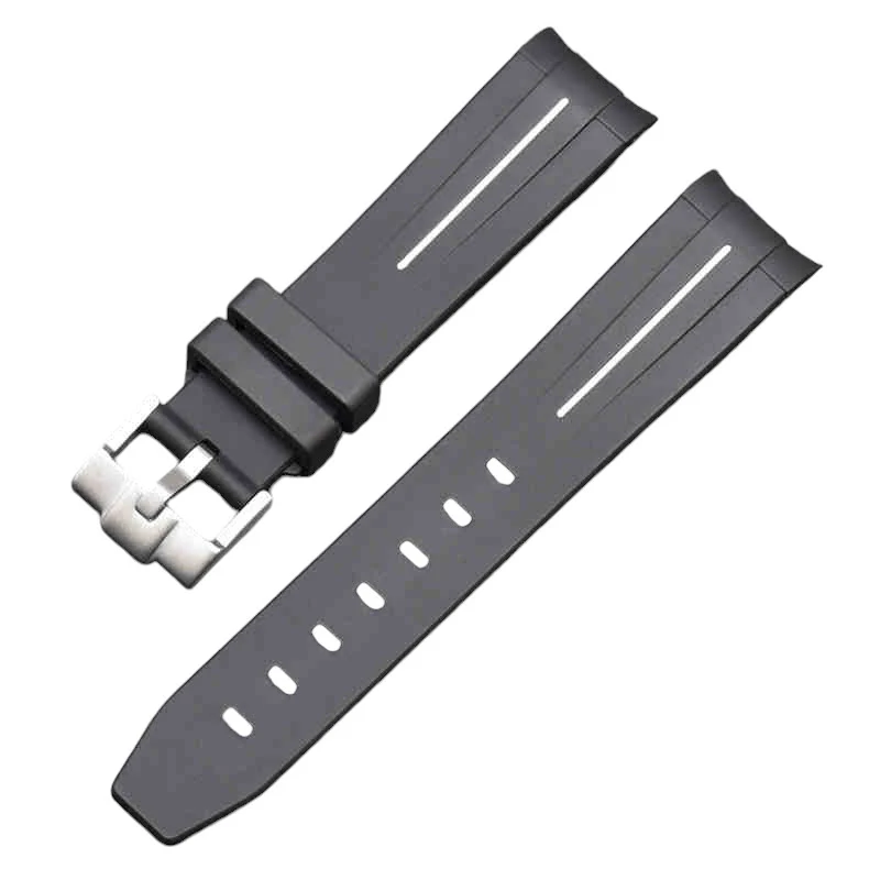 Rubber B Style Strap Compatible with Omega x Swatch MoonSwatch - Image 3