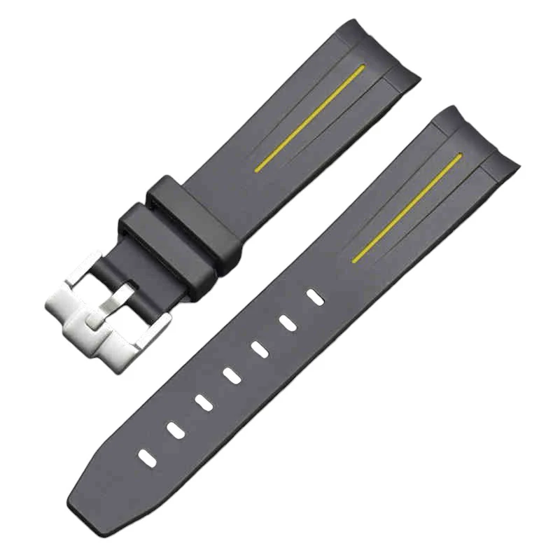 Rubber B Style Strap Compatible with Omega x Swatch MoonSwatch - Image 4