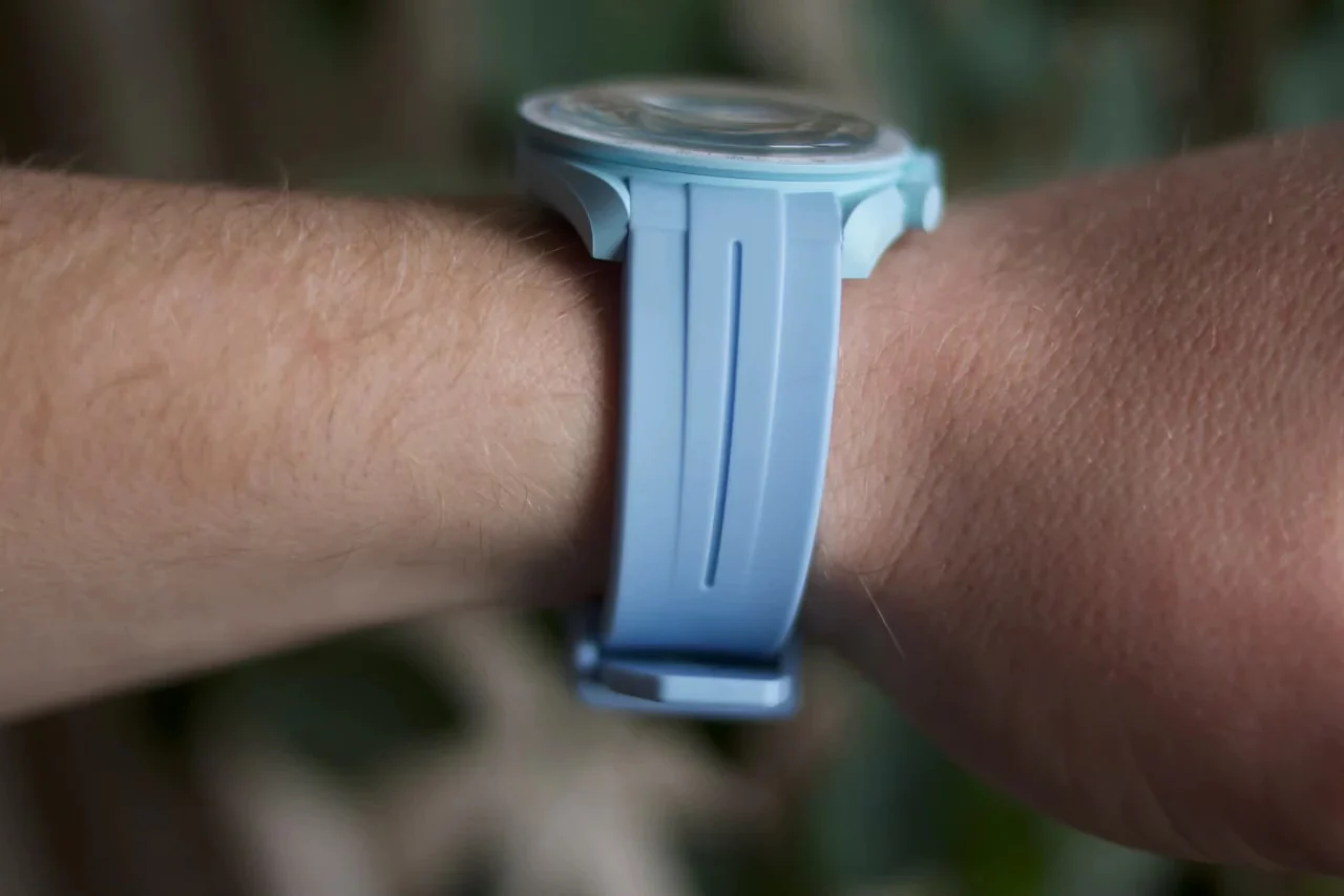 Rubber B Style Strap Compatible with Omega x Swatch MoonSwatch - Image 41