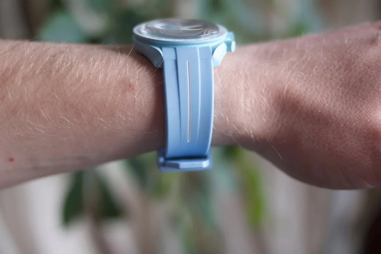 Rubber B Style Strap Compatible with Omega x Swatch MoonSwatch - Image 42