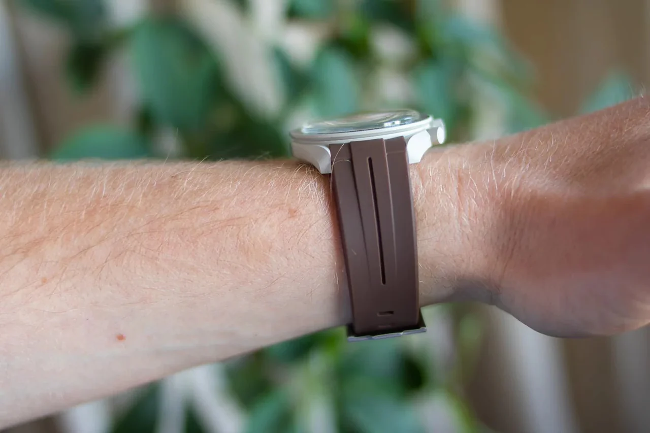 Rubber B Style Strap Compatible with Omega x Swatch MoonSwatch - Image 43