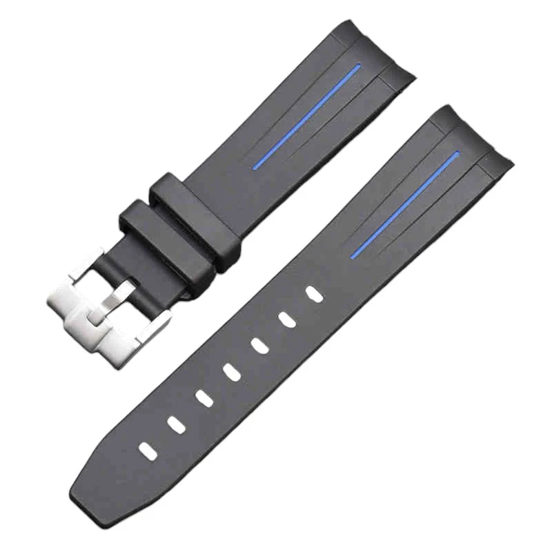 Rubber B Style Strap Compatible with Omega x Swatch MoonSwatch - Image 5