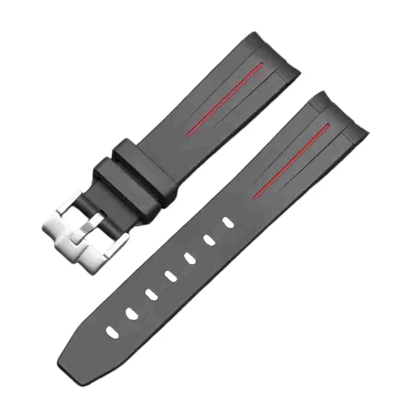 Rubber B Style Strap Compatible with Omega x Swatch MoonSwatch - Image 6