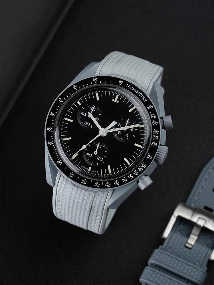 Rubber Strap Compatible with Omega x Swatch MoonSwatch - Image 31