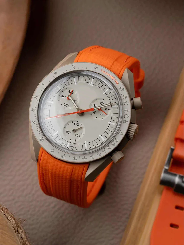 Rubber Strap Compatible with Omega x Swatch MoonSwatch - Image 32