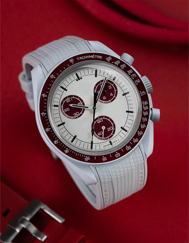 Rubber Strap Compatible with Omega x Swatch MoonSwatch - Image 34