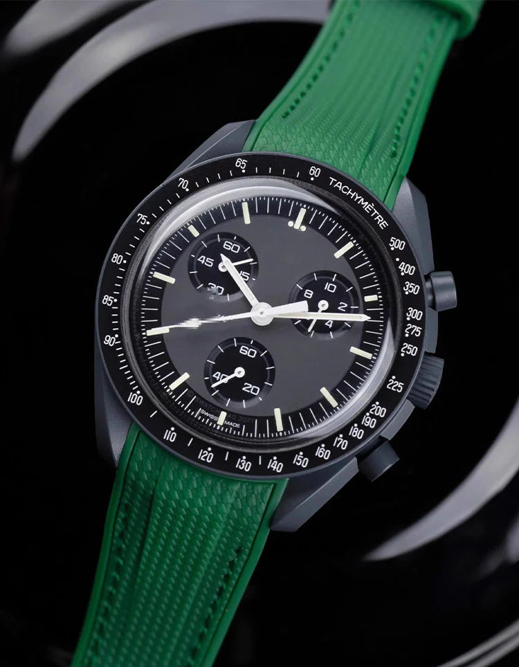 Rubber Strap Compatible with Omega x Swatch MoonSwatch - Image 35