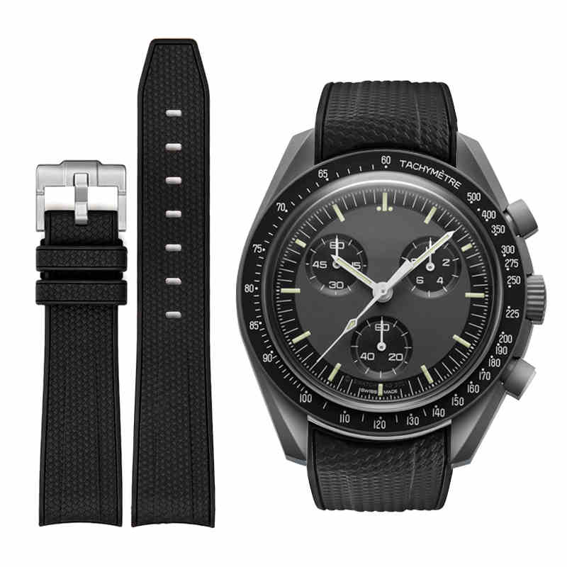 Rubber Strap Compatible with Omega x Swatch MoonSwatch - Image 40
