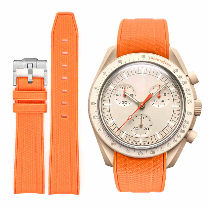 Rubber Strap Compatible with Omega x Swatch MoonSwatch - Image 45