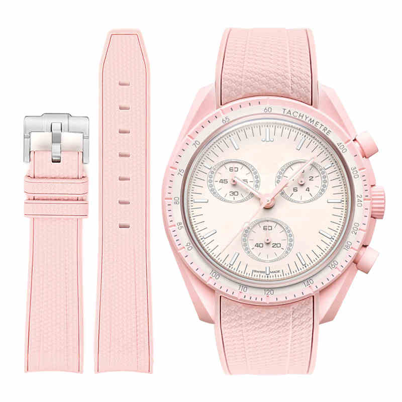 Rubber Strap Compatible with Omega x Swatch MoonSwatch - Image 46