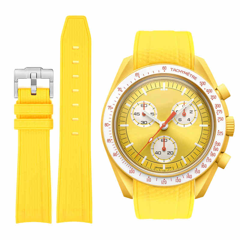 Rubber Strap Compatible with Omega x Swatch MoonSwatch - Image 49