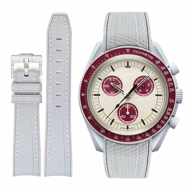 Rubber Strap Compatible with Omega x Swatch MoonSwatch - Image 50