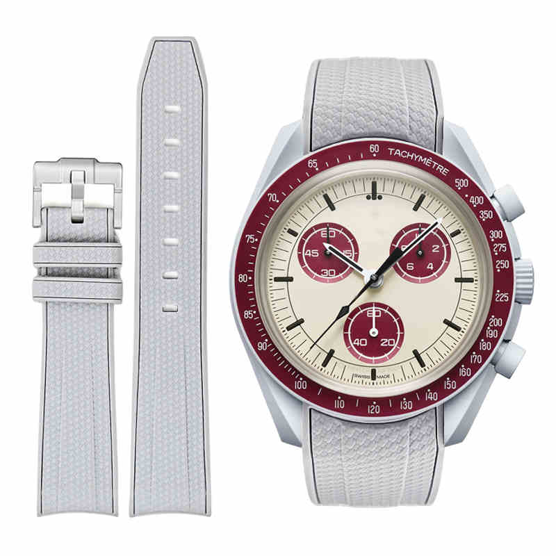 Rubber Strap Compatible with Omega x Swatch MoonSwatch - Image 51