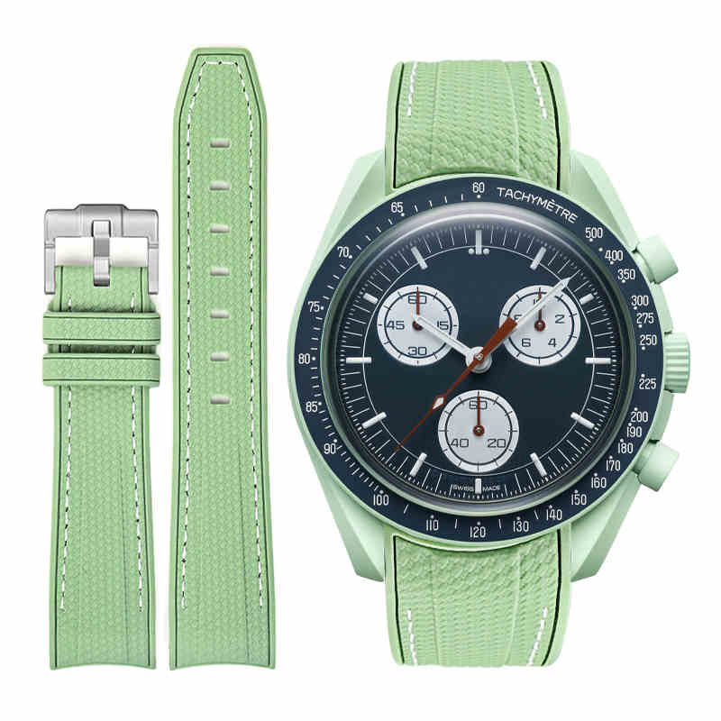 Rubber Strap Compatible with Omega x Swatch MoonSwatch - Image 52
