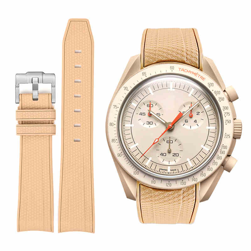 Rubber Strap Compatible with Omega x Swatch MoonSwatch - Image 54