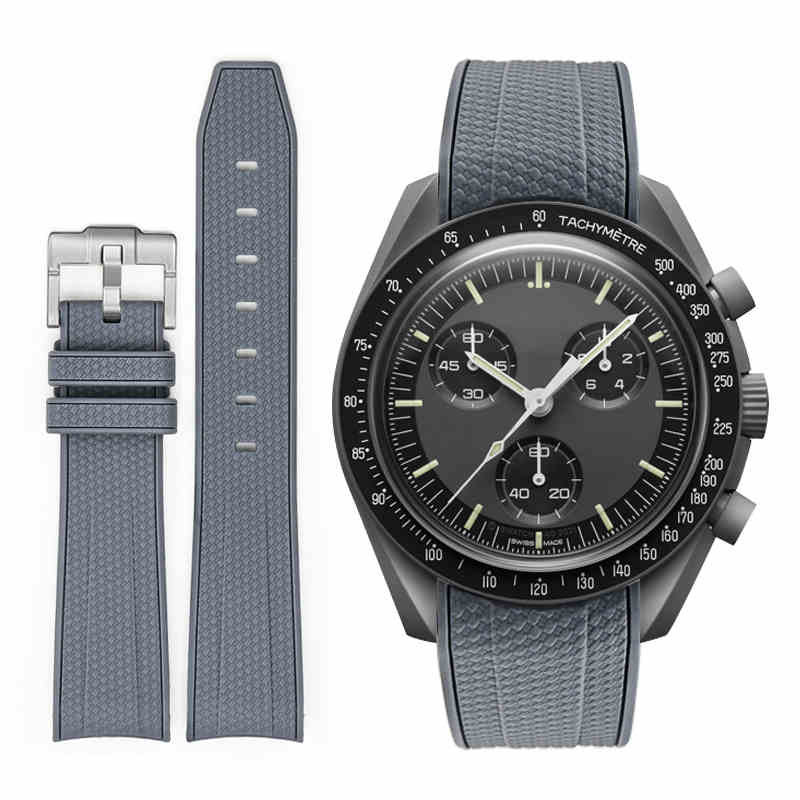 Rubber Strap Compatible with Omega x Swatch MoonSwatch - Image 55