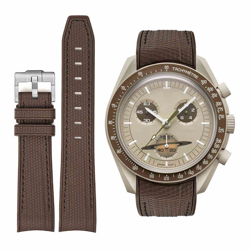 Rubber Strap Compatible with Omega x Swatch MoonSwatch - Image 57