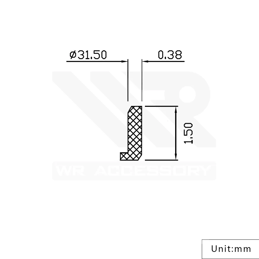 SKX007 Crystal Gasket (White) - Image 4