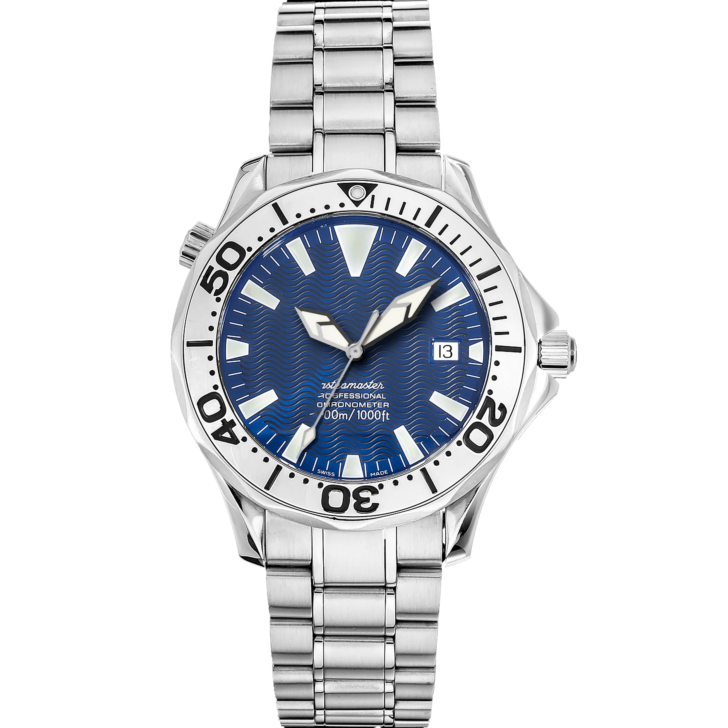 SM600 Watch Hands for Seiko Mod: Silver - Image 6