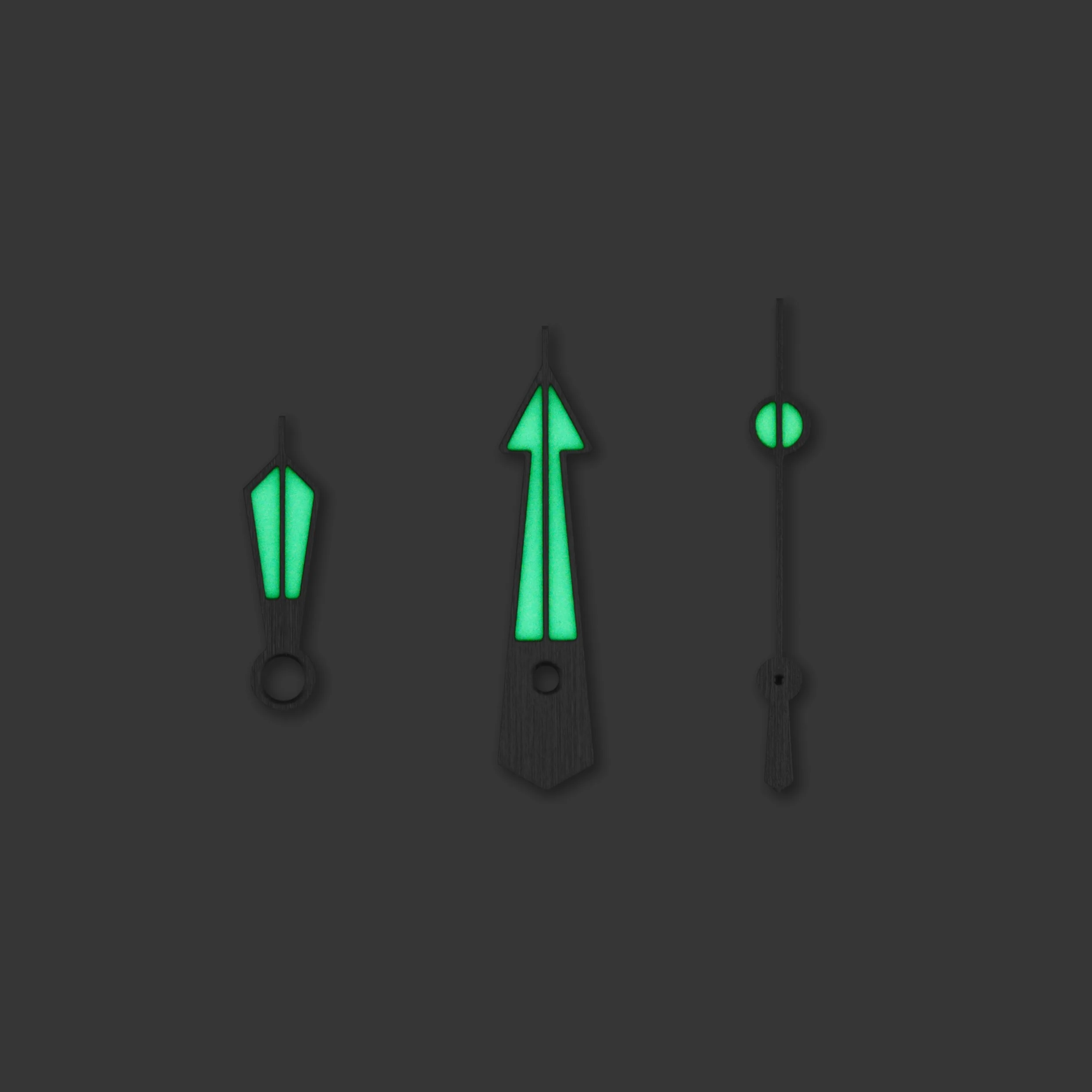 Grandfather Tuna Hands for Seiko Mod: Silver - Image 4