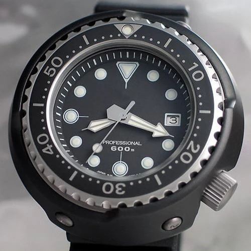 Grandfather Tuna Hands for Seiko Mod: Silver - Image 5